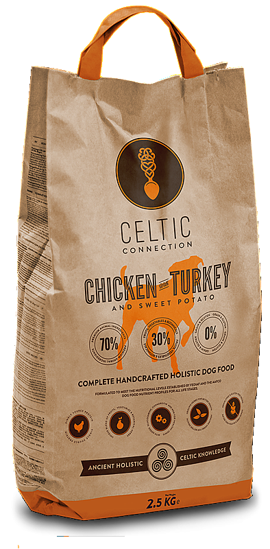 Celtic DOG chicken with turkey & sweet potato 2,5kg